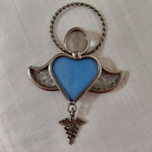 Angel Suncatcher Nurse Mates Glass